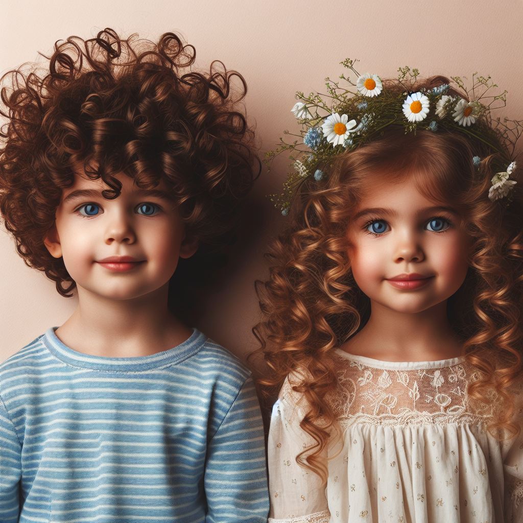 What About The Cutest Ones? Kids With Curly Hair.